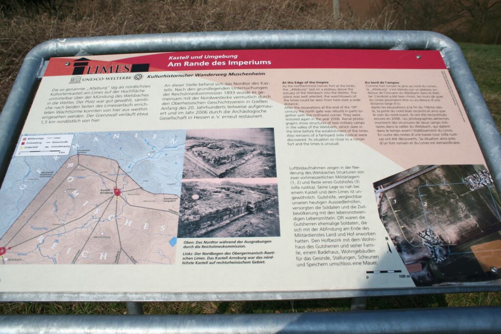 Mehr über den Artikel erfahren Kohortenkastell Arnsburg/Alteburg